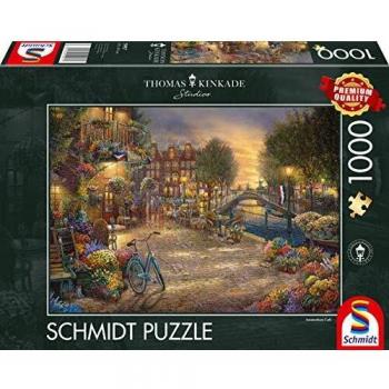 Amsterdam 1000 Piece Puzzle by Thomas Kinkade