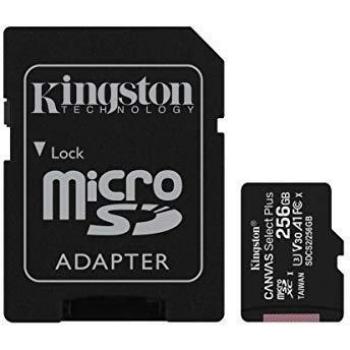 Kingston Canvas Select Plus microSD Card SDCS2/256 GB Class 10
