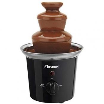 Bestron ACF300 Fuente de Chocolate Eléctrica 60W, Capacidad 300g, Color Negro