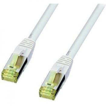 Lindy 15M RJ45 S/FTP LSZH Ethernet Cable, Grey - High-Speed Cat7 Shielded and Foiled Twisted Pair (S/FTP)