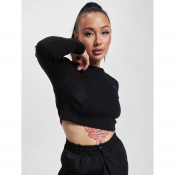 Alpha Industries Women's Black X-Fit Rib Long Sleeve T-Shirt XS