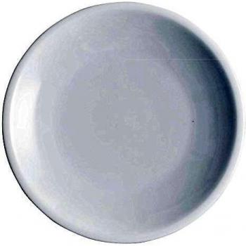 Plato Llano Porcelana Blanca 23,5 cm Roma Saturnia