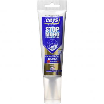 CEYS - Silicona Transparente Stop Moho Xpress, Tubo 125 ml, Translucido