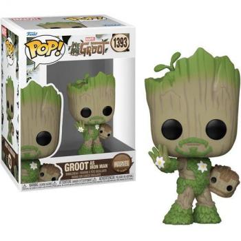 Funko Pop! Marvel - We Are Groot #1393 As Iron Man