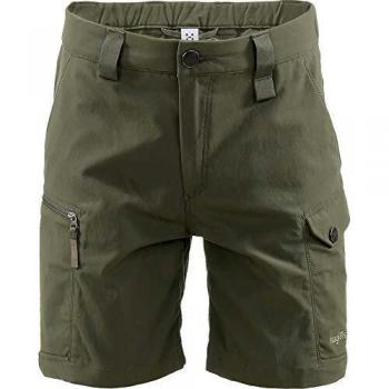 Haglöfs Mid Fjell Shorts Pantalones Cortos, Niños, Deep Woods, 140