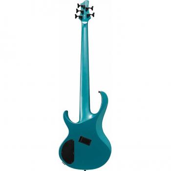 Ibanez BTB605MS 5-String Electric Bass Guitar, Cerulean Aura Burst Matte