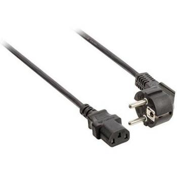 Gembird PC-186-VDE-3M - Cable de alimentación VDE, 3m, Color Negro