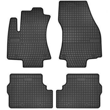 Frogum 542759 Goma fußmaten, sólida, oryginal Ajuste, Negro
