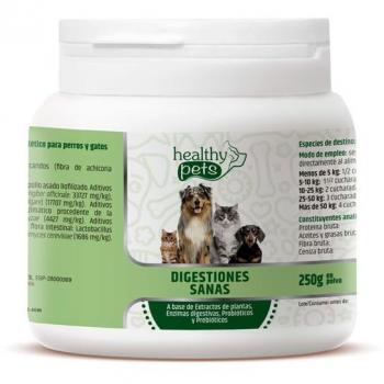Suplemento Digestiones Sanas en Polvo para Perros y Gatos de 250g