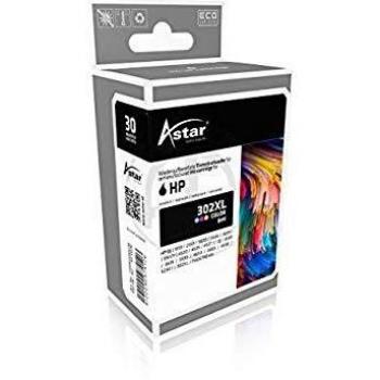 Cartucho de tinta Astar alta capacidad color (sustituye a HP F6U67AE, 302XL)