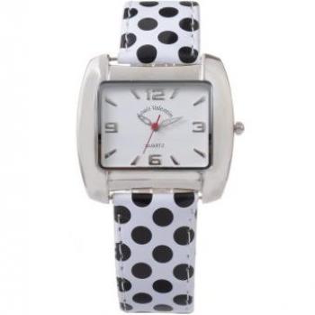 Reloj Mujer Louis Valentin LV008-BLR, 29 mm, diseño elegante, correa de acero inoxidable, resistente al agua, mecanismo de cuarzo