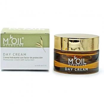 M'OIL ACEBUCHE Crema Hidratante de Día con Factor de Protección 50ml