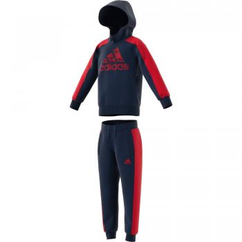 adidas LK GFX HDY Set Tracksuit, Unisex niños, Collegiate Navy/Scarlet, 4-5Y