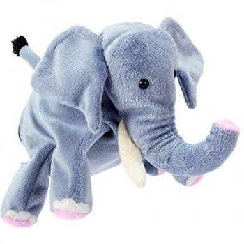 Títere de Mano Elefante Deluxe 22 cm Beleduc