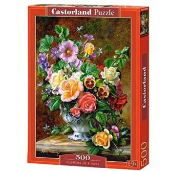 Castorland B-52868 Flowers in a Vase Jigsaw Puzzle, Multicolour