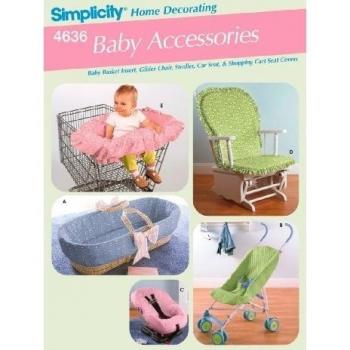 Simplicity 4636 - Patrón de Costura para Accesorios de bebé