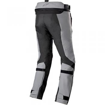 Alpinestars Pantalones de Moto Bogota' Pro Drystar 3 Estaciones, Textiles Impermeables, Color Gris Amarillo, Talla XXL