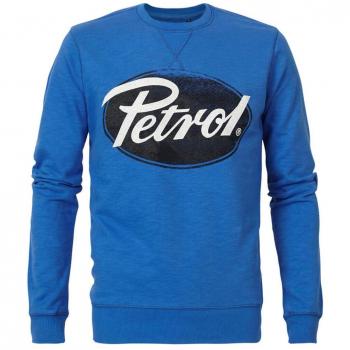 Petrol Industries Sweat, Jersey para Hombre, Azul