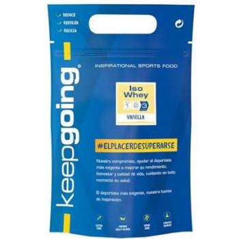 Batido de Proteína Iso Whey Keepgoing 1000 g sabor vainilla