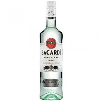 Bacardi Carta Blanca Ron, 700ml
