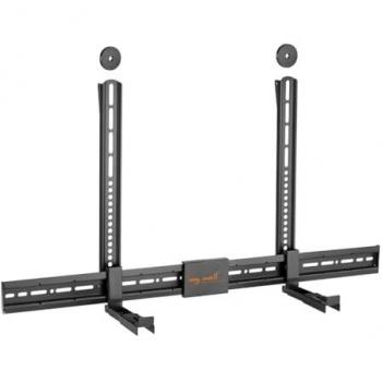 Soporte de pared universal para Soundbar MyWall HZ 31 L, rígido, color negro, 1 unidad
