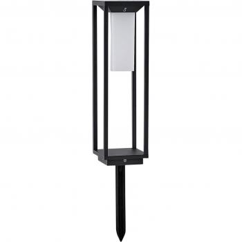 Lámpara Solar LED de Jardín Eliel, 50 cm, Moderno, Aluminio y Plástico, Luz Cálida