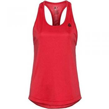 Reebok Us Perform Mesh Tank Camiseta De Tirantes, Mujer, rebred, XL