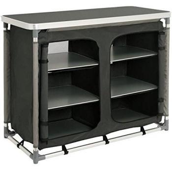 Armario de Camping con Cocina y Estructura de Aluminio - Dimensiones: 102 x 47 x 82 cm