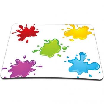 Luxburg® Design alfombrilla de ratón, motivo: Manchas de colores