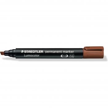 Rotulador permanente Lumocolor 350 Marrón 10U
