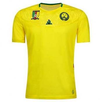 Le Coq Sportif Cameroun Maillot Pro WC SS M Camiseta, Hombre, Original Jaune, S