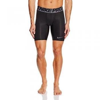 Nike HyperCool 6 Short - Pantalón corto de fitness y ejercicio para hombre, color negro / gris, talla XL