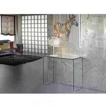 Schuller Mesa Consola. Glass. TRANSP