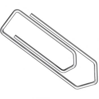 Q-Connect - Clips Niquelados de 32mm (Paquete de 1000 Unidades)