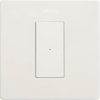 Kit Interruptor Electrónico Conectado Simon 270 iO Blanco con Marco y Mecanismo