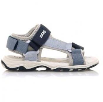 Mustang Kids - Chanclas deportivas para niños River azul marino con cierre adherente