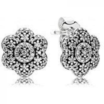 Pandora Pendientes de botón Mujer plata - 290732CZ