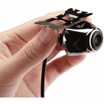 Esky® EC170 – 08 – Cámara de vídeo HD, marcha atrás, impermeable con visión nocturna, con un ángulo de visión de 170 grados, forma de mariposa, superficie pulida, inoxidable