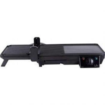 Plancha de Asado y Grill Eléctrico JATA GR268 - Superficie Mixta 41x25 cm - Potencia 2000W