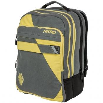 Nitro Rucksack Lock - Mochila, color gris, talla 52 x 34 x 24 cm, 37 Liter