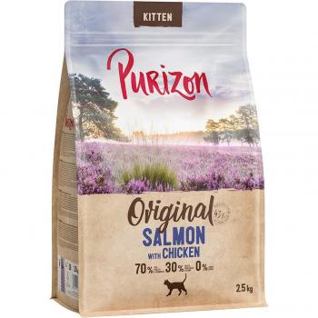 Purizon Kitten con salmón y pollo, sin cereales - 2,5 kg