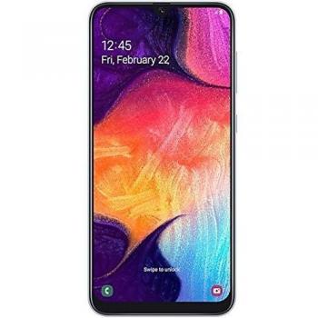 Samsung Galaxy A50 - Smartphone 4G, Doble SIM, 128 GB, 4 GB RAM, Pantalla de 6.4 pulgadas, Batería de 4000 mAh, Color Blanco