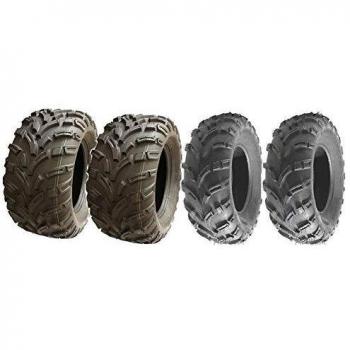 Neumáticos para ATV Quad 25x8.00-12 y 25x11.00-12, 6 capas, E-Marcados, Legales para la carretera (Juego de 4)