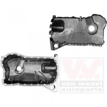Cárter de Aceite de Aluminio Van Wezel 5878070 para Volkswagen Golf 4 (1997-2003) Versión 2.8 V6 / 3.2 R32