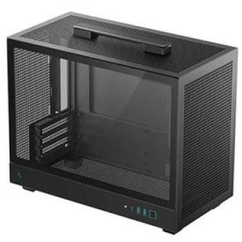 Caja PC DeepCool CH160 PLUS Micro ATX Mini-ITX Compacta Negra