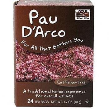 NOW Foods Pau D'Arco Del Te 24 Unidades 100 g