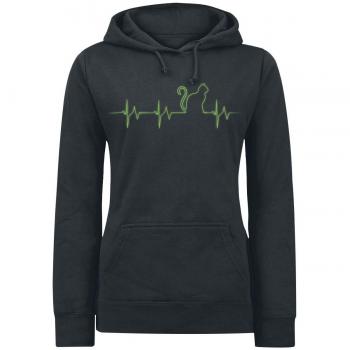 Katzogramm Sudadera con Capucha Negro L