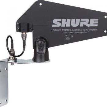 Shure PA805DB-RSMA Dual Band Passive Directional Antenna, 2.4/5.8GHz