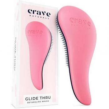 Tangle Teezer Detangling Hairbrush for Adults and Children - Pink
