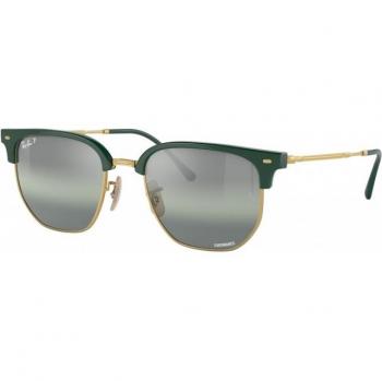Ray-Ban RB4416 New Clubmaster 6655G4 Unisex Sunglasses Green Size 51